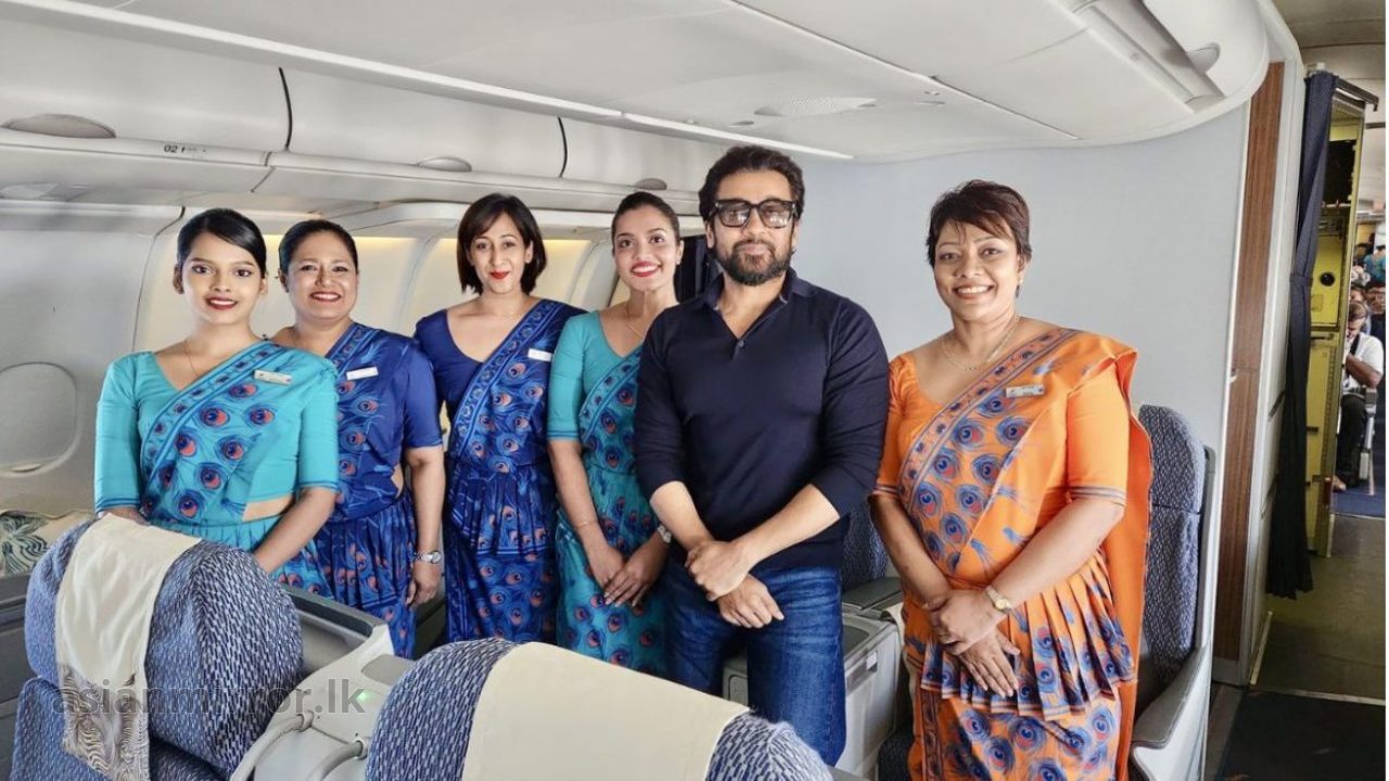 දෙමළ සිනමා සුපිරි නළු සූරියා ශ්‍රී ලංකාවට