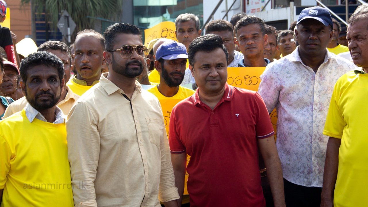 සජබ මැයි රැලියට 35,000ක් ආවා,එය දරාගත නොහැකි පුනරුද මඩ බලකායට නිවන් සුව – චරිත් අබේසිංහ කියයි