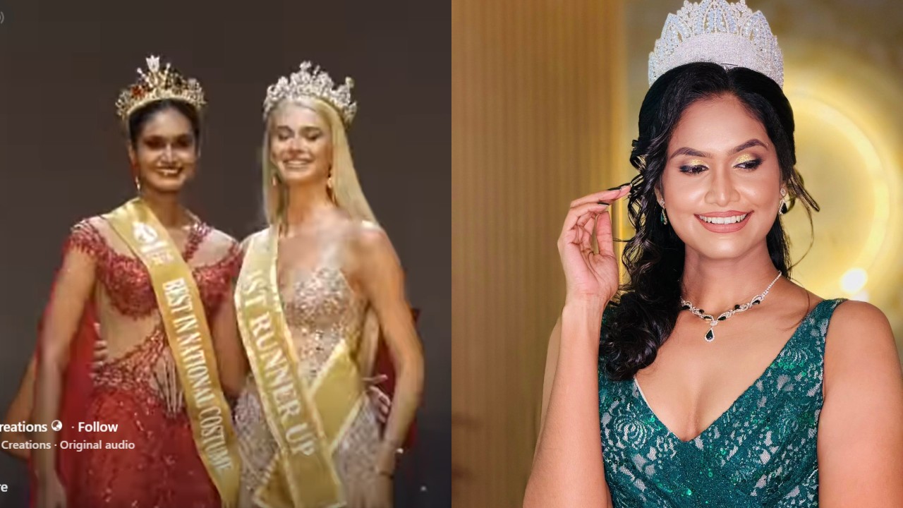 ලාංකේය නාමය රන් අකුරින් ලියූ වෛද්‍ය දෙවීනා නවීක්ෂි