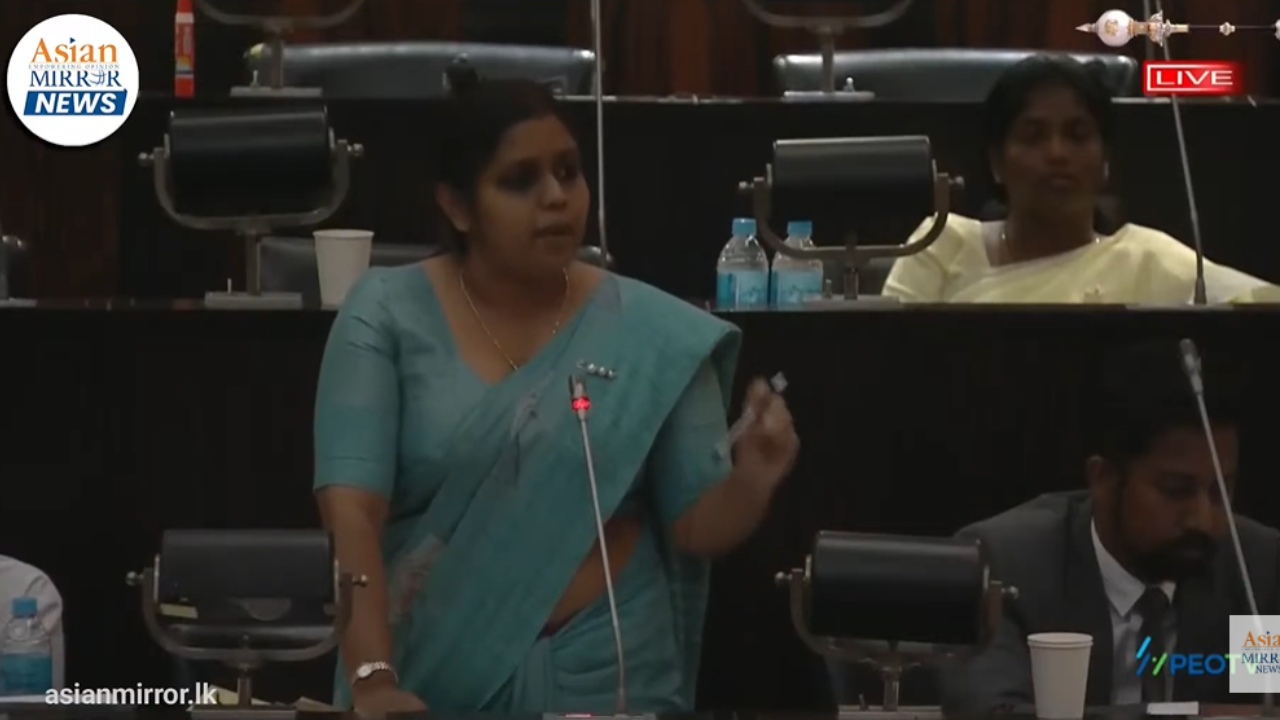භාණ්ඩාගාර කොල්ලය ගැන මුදල් කාරක සභාවේ කතා වූ දේවල් මෙතනට ඔ්න නෑ.. – ලක්මාලි