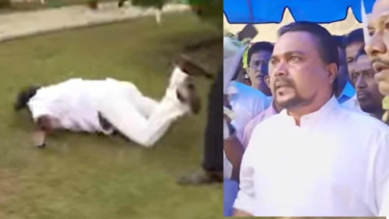 රණවිරු ස්මාරකය අසල උණුසුම්.. විමල් බිම ඇද වැටේ…