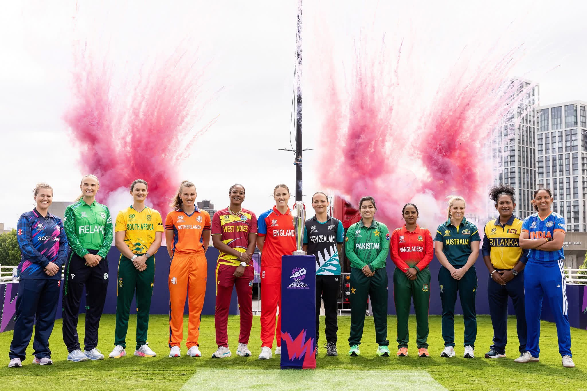 කාන්තා T 20 ලෝක කුසලානය සොයා නායිකාවන් ලන්ඩනයට එක්වෙයි