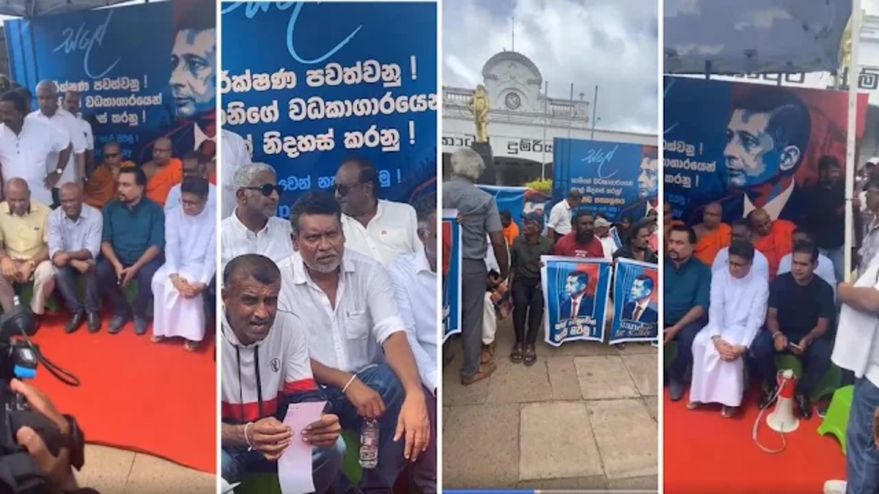 සලේ වෙනුවෙන් පිටකොටුවේ සත්‍යග‍්‍රහයක් අරඹයි