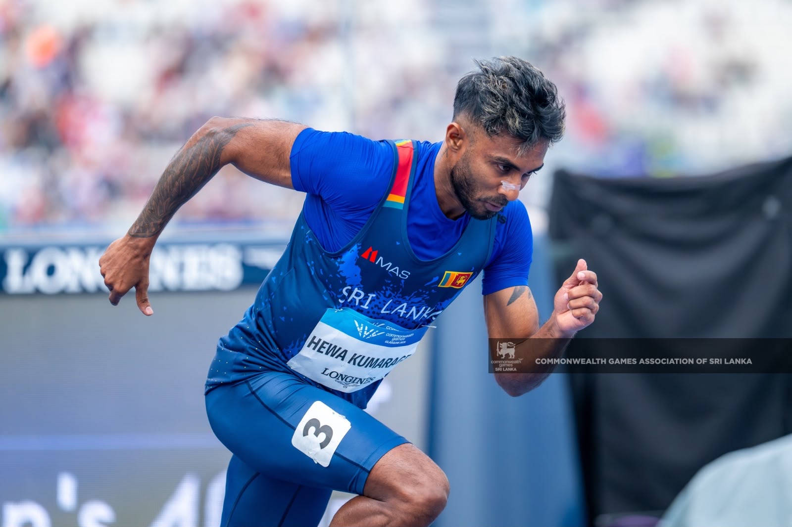 පොදු රාජ්‍ය මණ්ඩල ක්‍රීඩා උළෙලේදී කාලිංග 400M අවසන් පූර්ව වටයට 