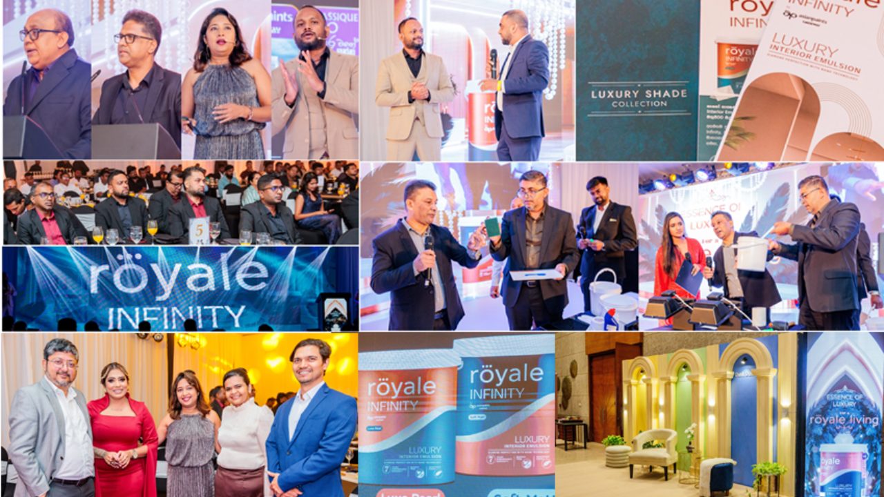 ඒෂියන් පේන්ට්ස් කෝස්වේ සමාගම ‘Royale INFINITY’ ශ්‍රී ලංකාවට හඳුන්වා දෙයි