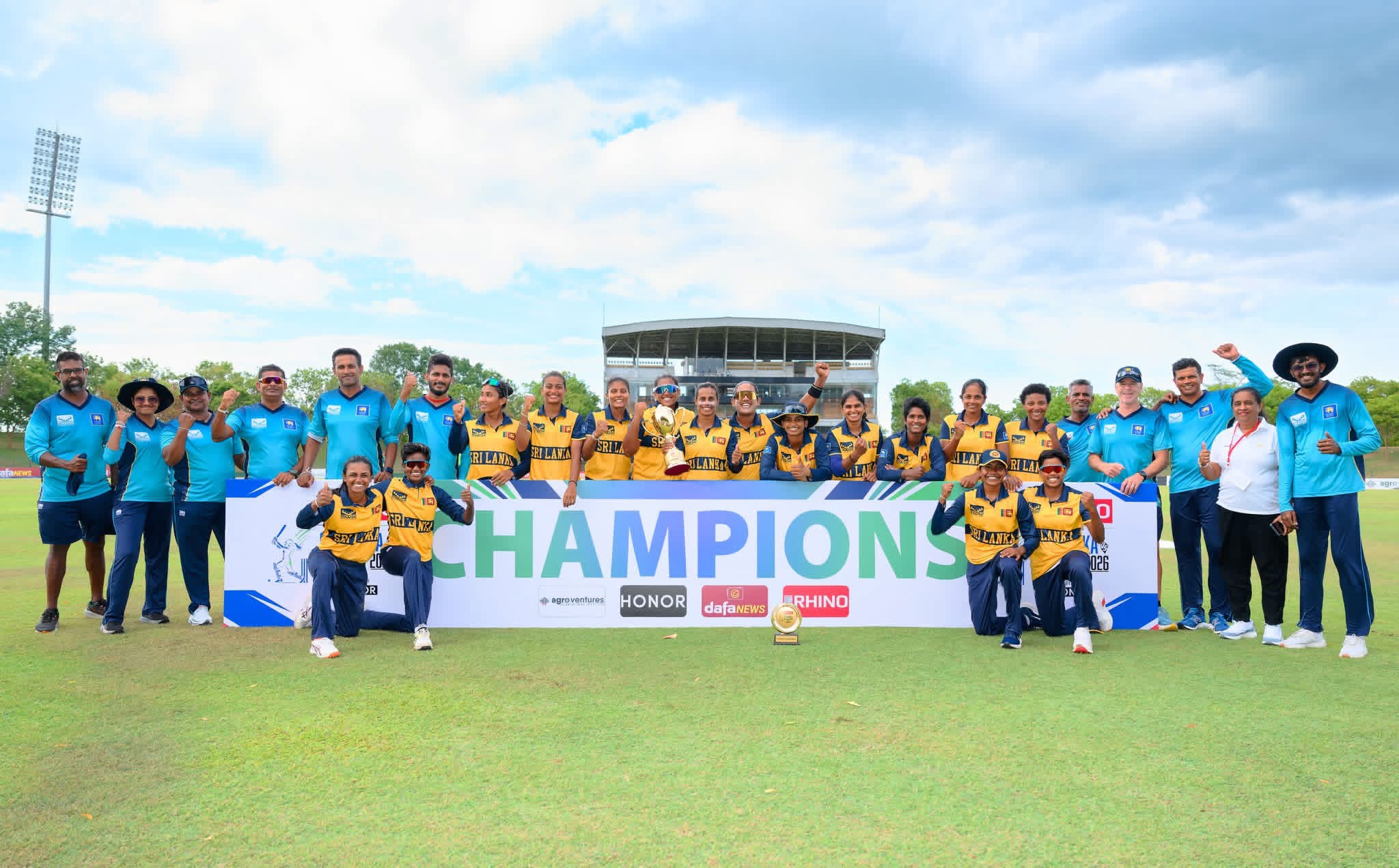 පාකිස්ථානය සමග එක්දින තරගාවලියේ ජය ශ්‍රී ලංකා කාන්තා කණ්ඩායමට