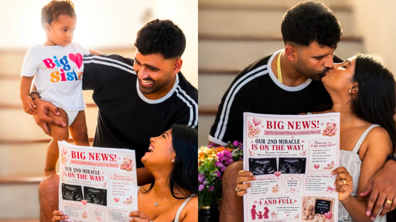 හැමෝටම ඒ සුබ ආරංචිය කිව්වේ මෙන්න මෙහෙමයි (PHOTOS)