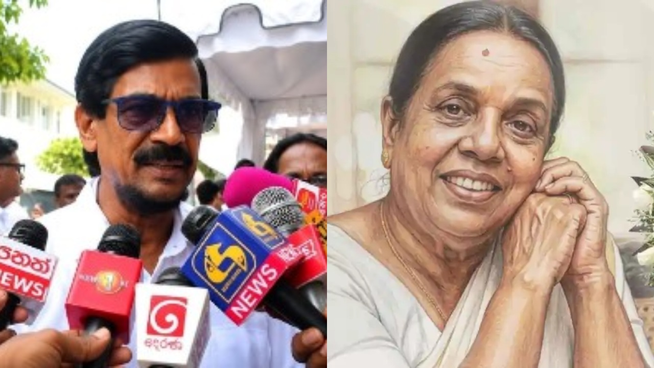 නන්දා පැතූ ලෝකය ගොඩනැඟීම ආරම්භ කළ නිසා ඈ සතුටින්….! – ටිල්වින් සිල්වා