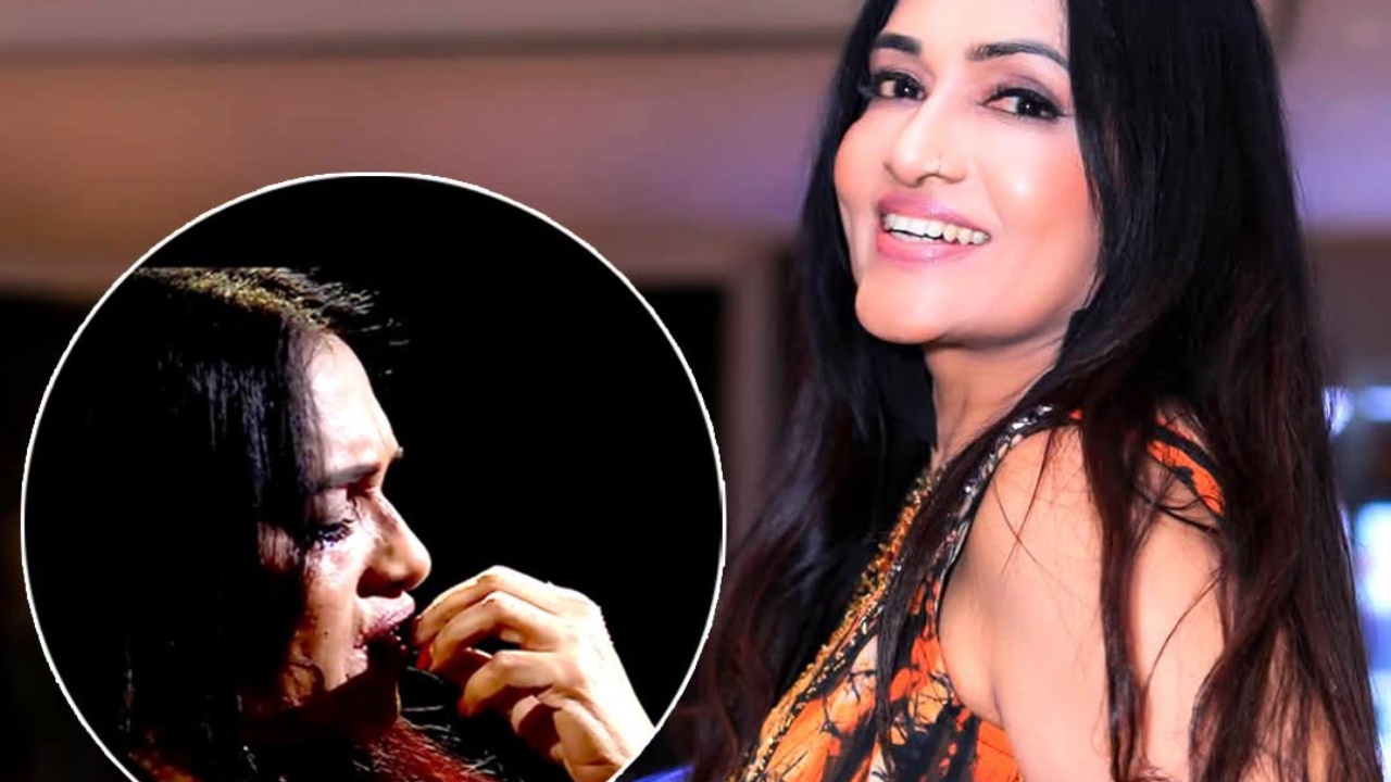 “දුවෙක් ඉන්නම ඕන..” කියද්දී නිල්මිණි තෙන්නකෝන් හඬා වැටෙයි