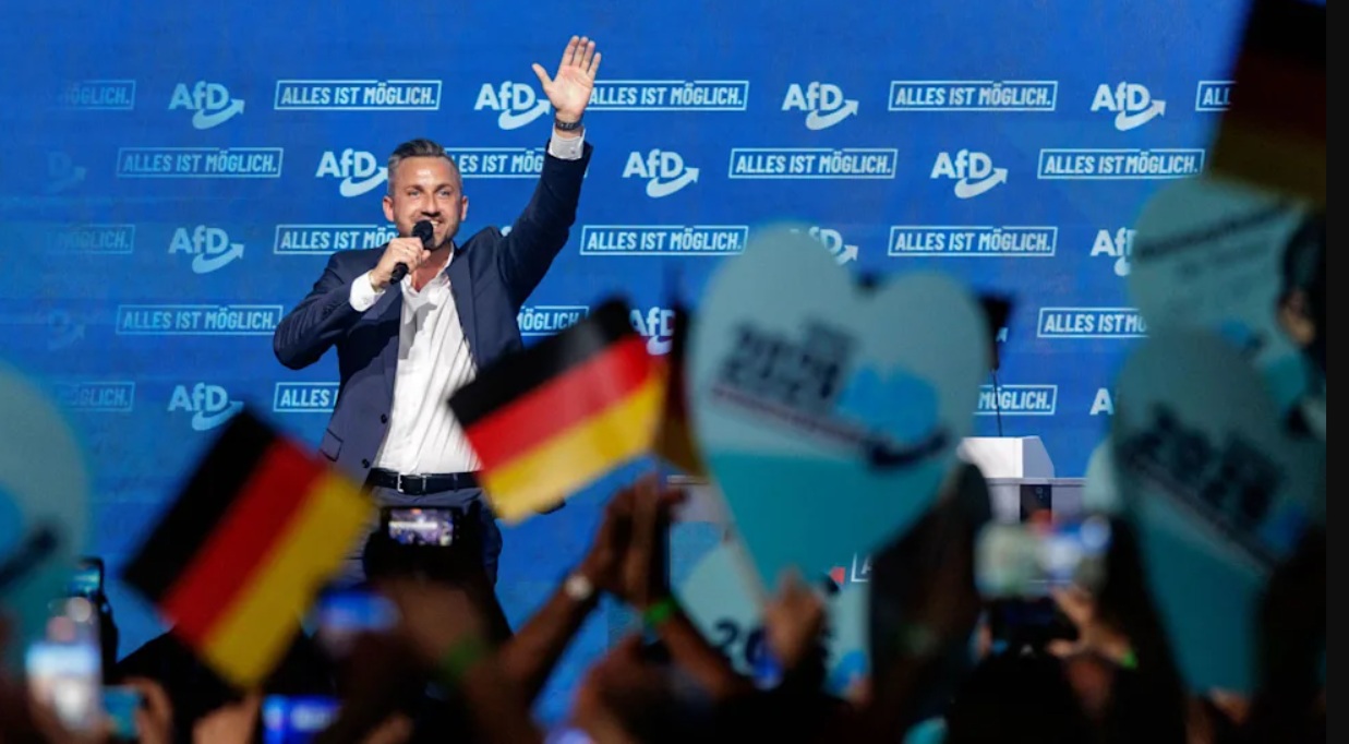 ජර්මන් අන්ත ජාතිකවාදී AfD පක්ෂයට ඓතිහාසික ජයග්‍රහණයක්