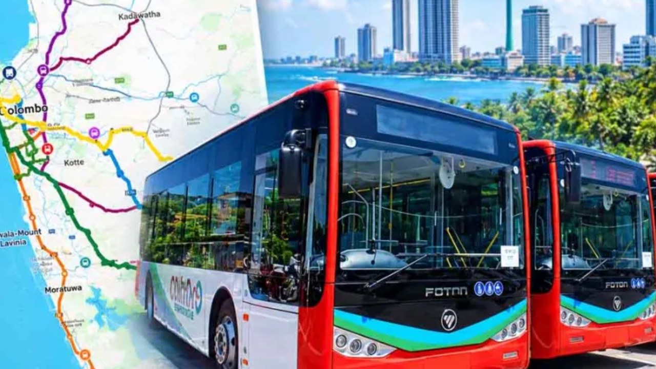 අලුතෙන් මාර්ග 5කට අද සිට මෙට්‍රෝ බස්