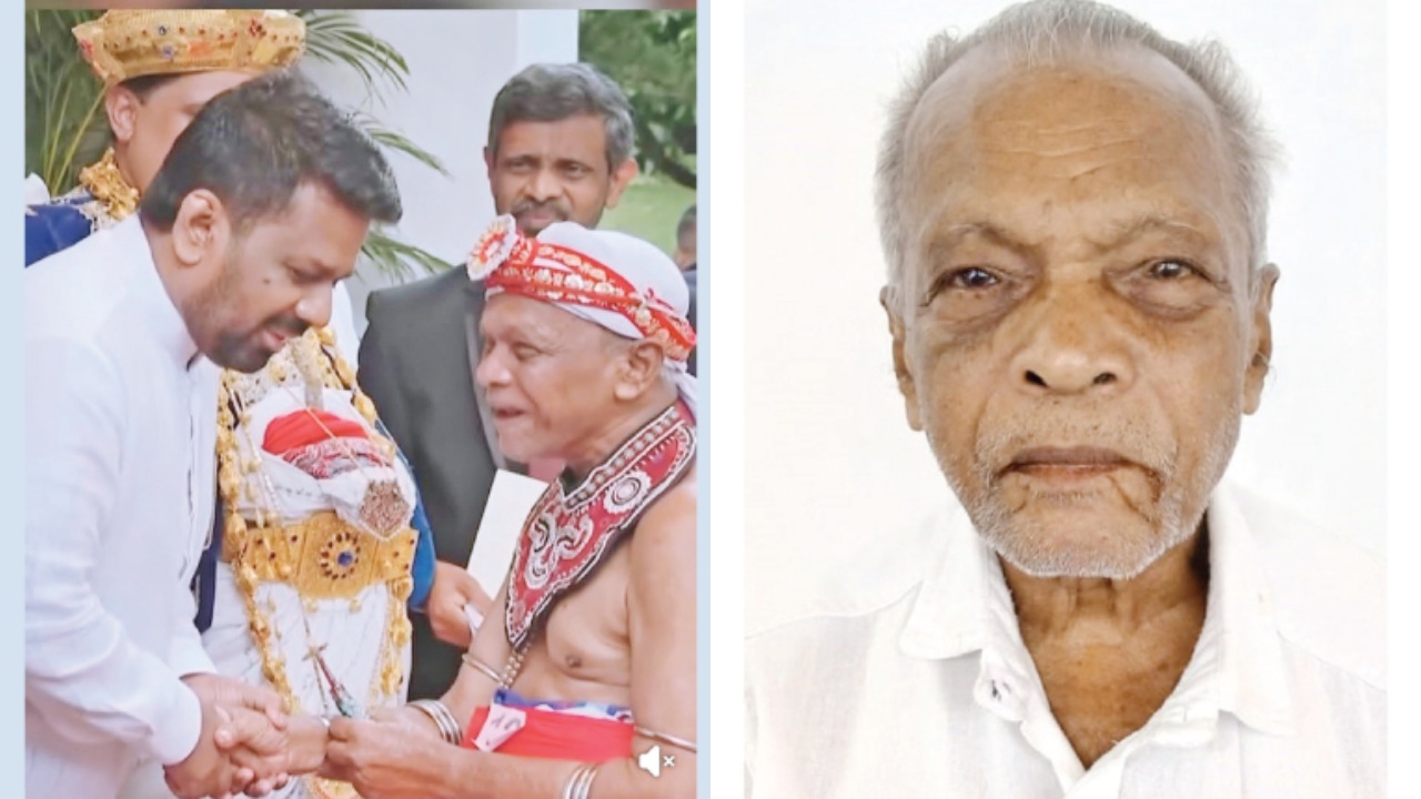 ජනපතිවරුන් තුන් දෙනකුගෙන් සම්මාන ගත්තත් කවුරුවත් වචනයක් කතා කරලා නෑ – 69 වසරක් පෙරහරේ ගිය විශිෂ්ටතම හොරණෑ වාදන ශිල්පියා කියයි