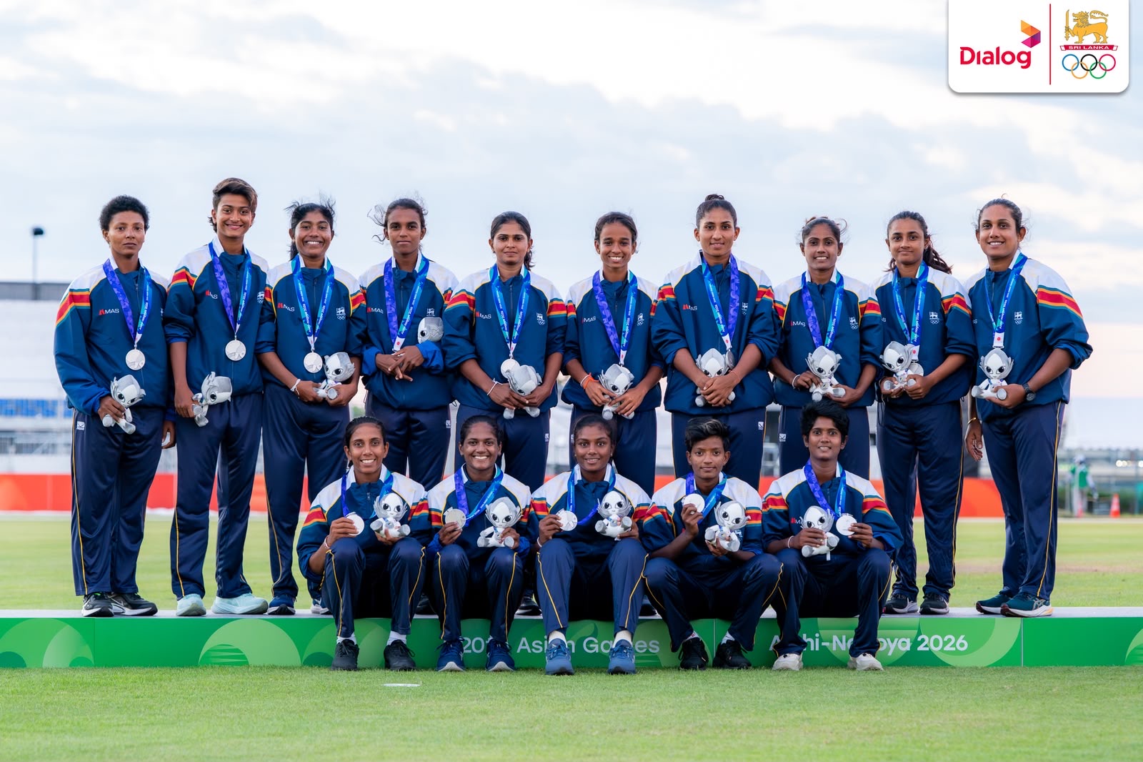 ආසියානු ක්‍රීඩා උළෙලේ කාන්තා T 20 ක්‍රිකට් රිදී පදක්කම ශ්‍රී ලංකාවට 