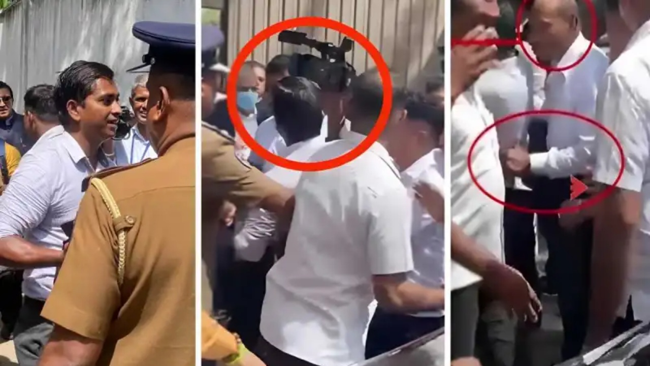 රනිල්ගේ ආරක්ෂකයාට පහරදීම.. කැමරා ශිල්පියා සියල්ල වමාරයි.. සැගවුණු පුද්ගලයා කවුද.?