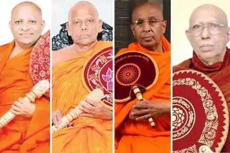 ඥානසාර හිමියන්ට ගිහි වස්ත්‍ර ඇන්දවීම ගැන ත්‍රෛනිකායික මහානායක හිමිවරුන්ගෙන් දැඩි කනස්සල්ල