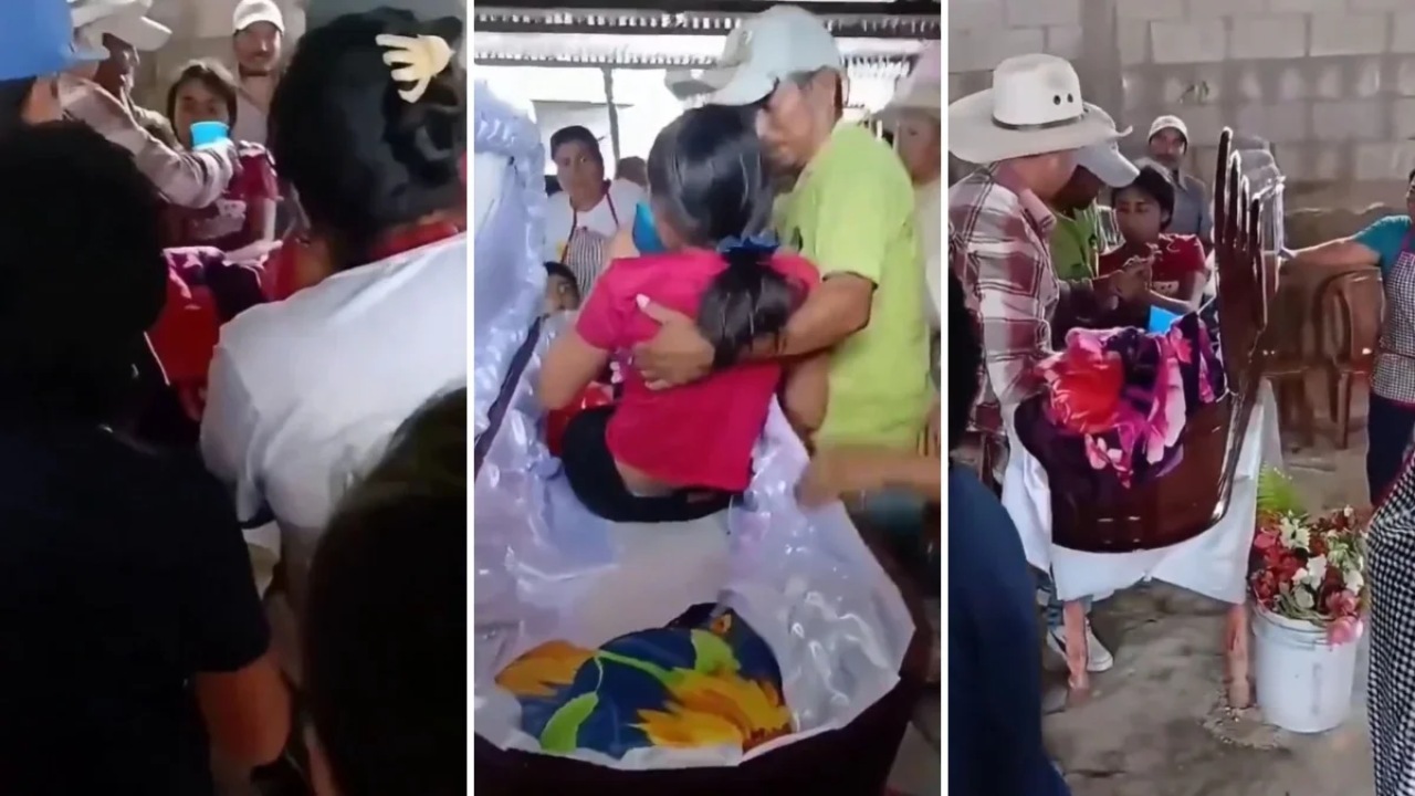 අවමංගල්‍යය මැද මිනී පෙට්ටියේ පියන ඇරගෙන 15 හැවිරිදි දැරිය නැගිටියි