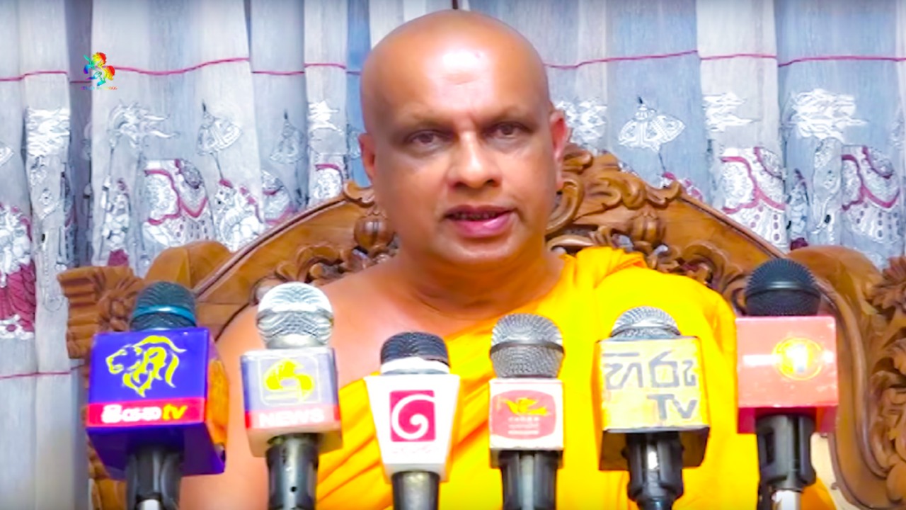 සාමකාමී ලෙස තීන්දු ගන්න – මැදගම ධම්මානන්ද හිමියන් කියයි