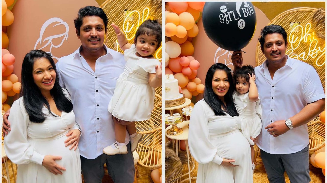 නෙහාරාට ලැබෙන්න ඉන්න බබාගේ Gender Reveal එක මෙන්න (PHOTOS)