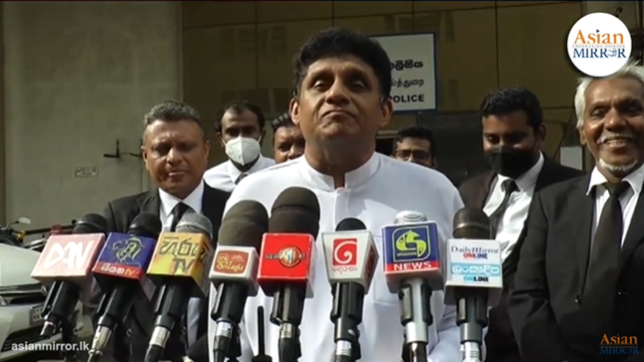 “අපි රනිල් එක්ක එකතු වෙන්නේ නෑ” – සජිත් සිය ස්ථාවරය කියයි