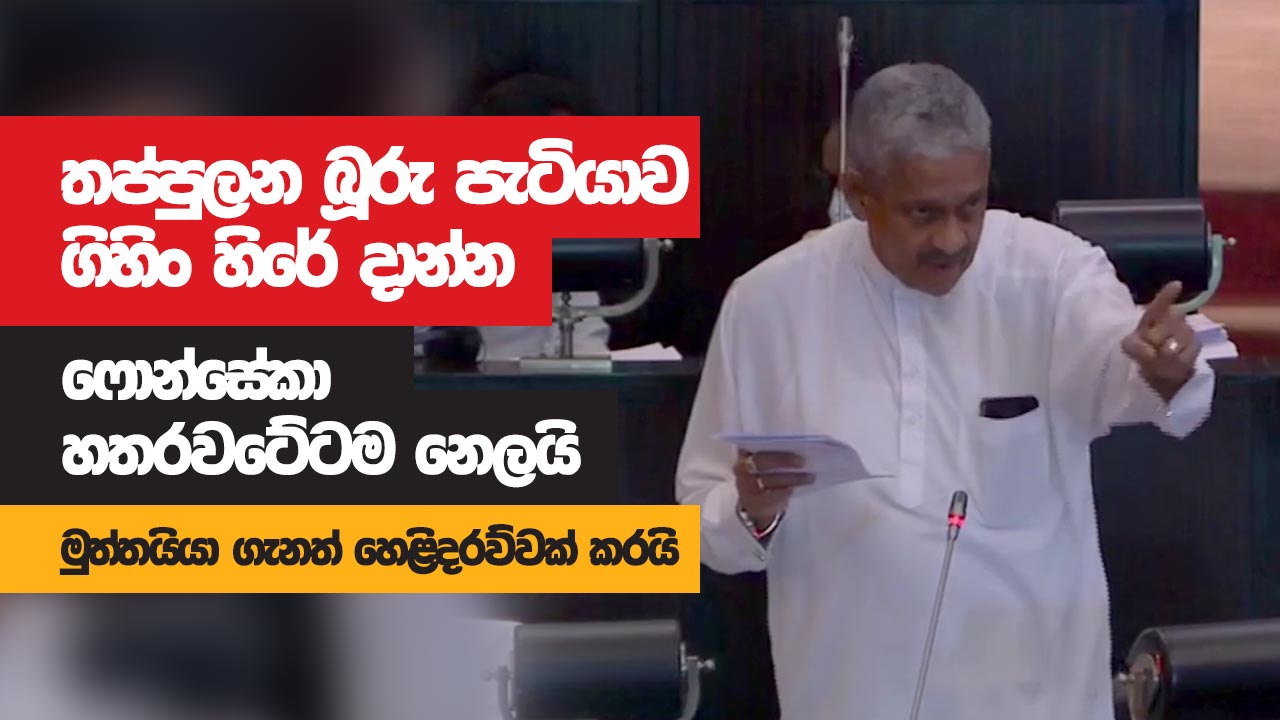 Sarath Fonseka Full Speech | Parliment | 2022-09-01