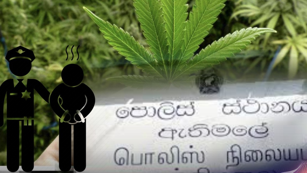 මොනරාගල SSPගේ ගංජා සිද්ධිය: ඇතිමලේ OIC අත්අඩංගුවට