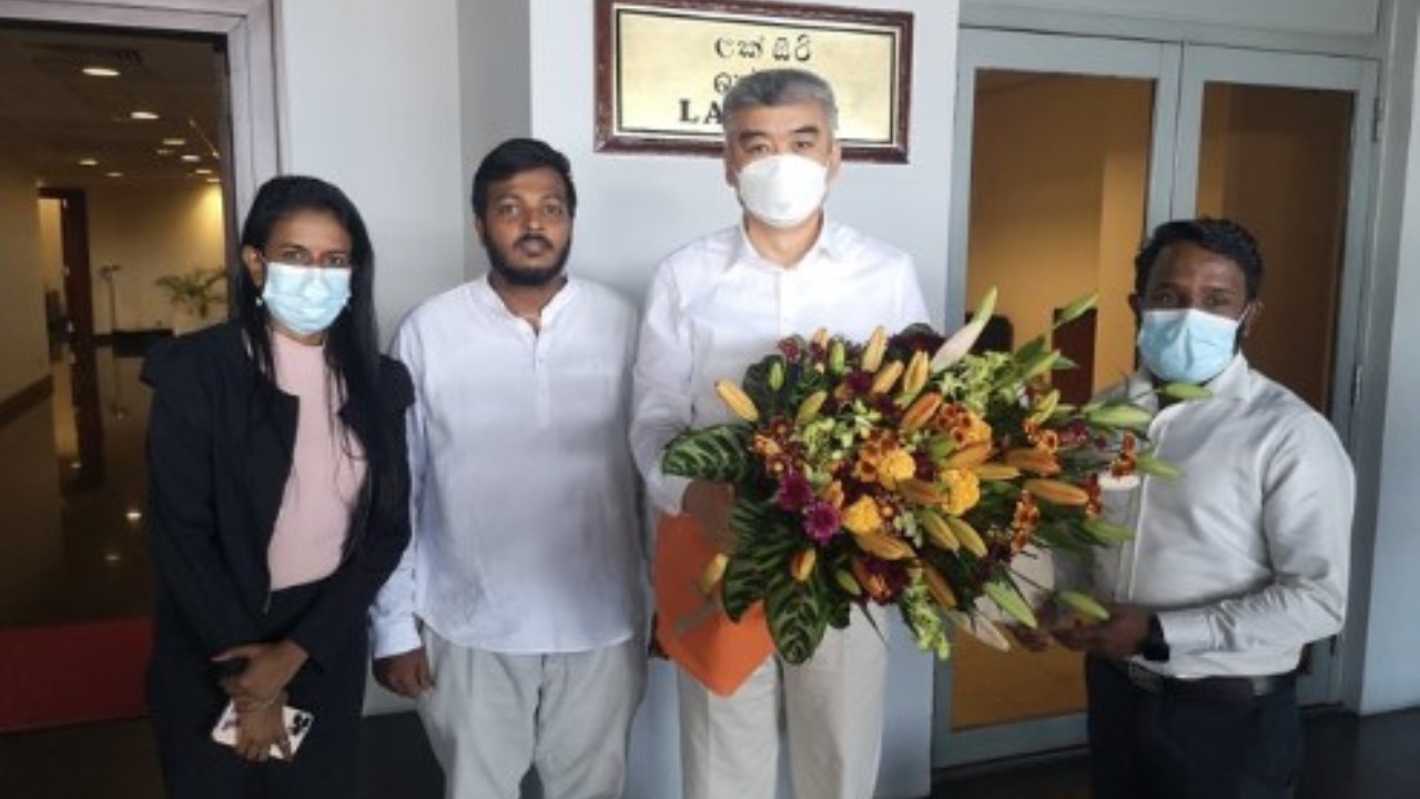 චීන උප අමාත්‍යවරයෙකු ඇතුළු ඉහළ පෙළේ දූත පිරිස දිවයිනට