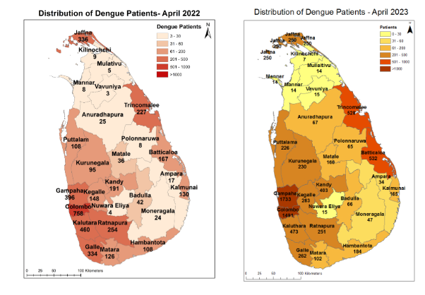 ඩෙංගු අධි අවදානම් කළාප නම් කරයි! රෝගීන් පිරී ගිය රෝහල් මෙන්න