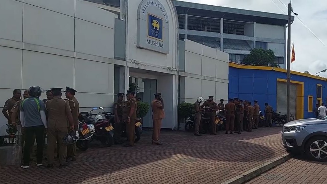 ක්‍රිකට් ආයතනයට පොලිස් ආරක්ෂාව