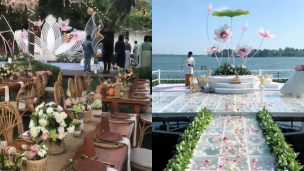 ශලනිගේ ලස්සනම දවස හැඩ කරපු මීට කලින් wedding එකක නොදැකපු ලස්සන පෝරුව මෙන්න (VIDEO)
