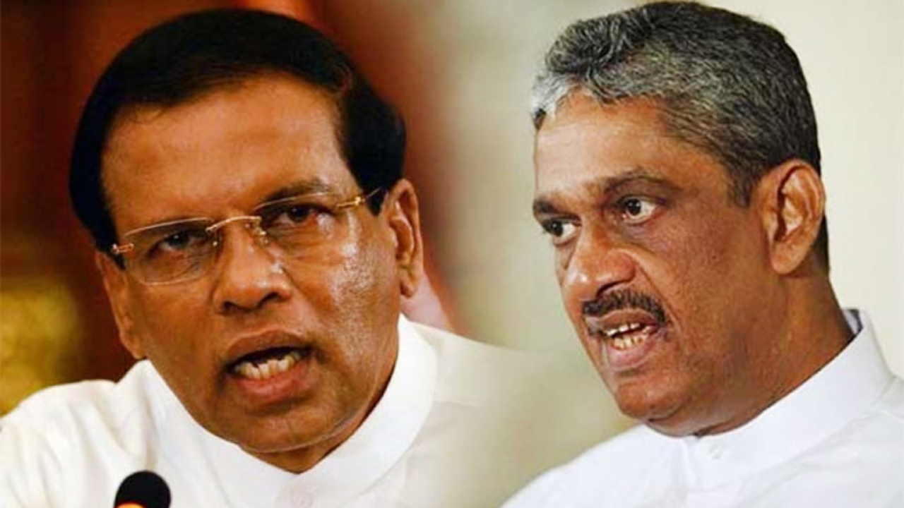 ෆොන්සේකා මෛත්‍රී ගැටුම දරුණු වෙයි: මාස තුන හතරේ ළමයි වගේ ෆොන්සේකත් ඇඟේම ජරා කරගෙන – මෛත්‍රී