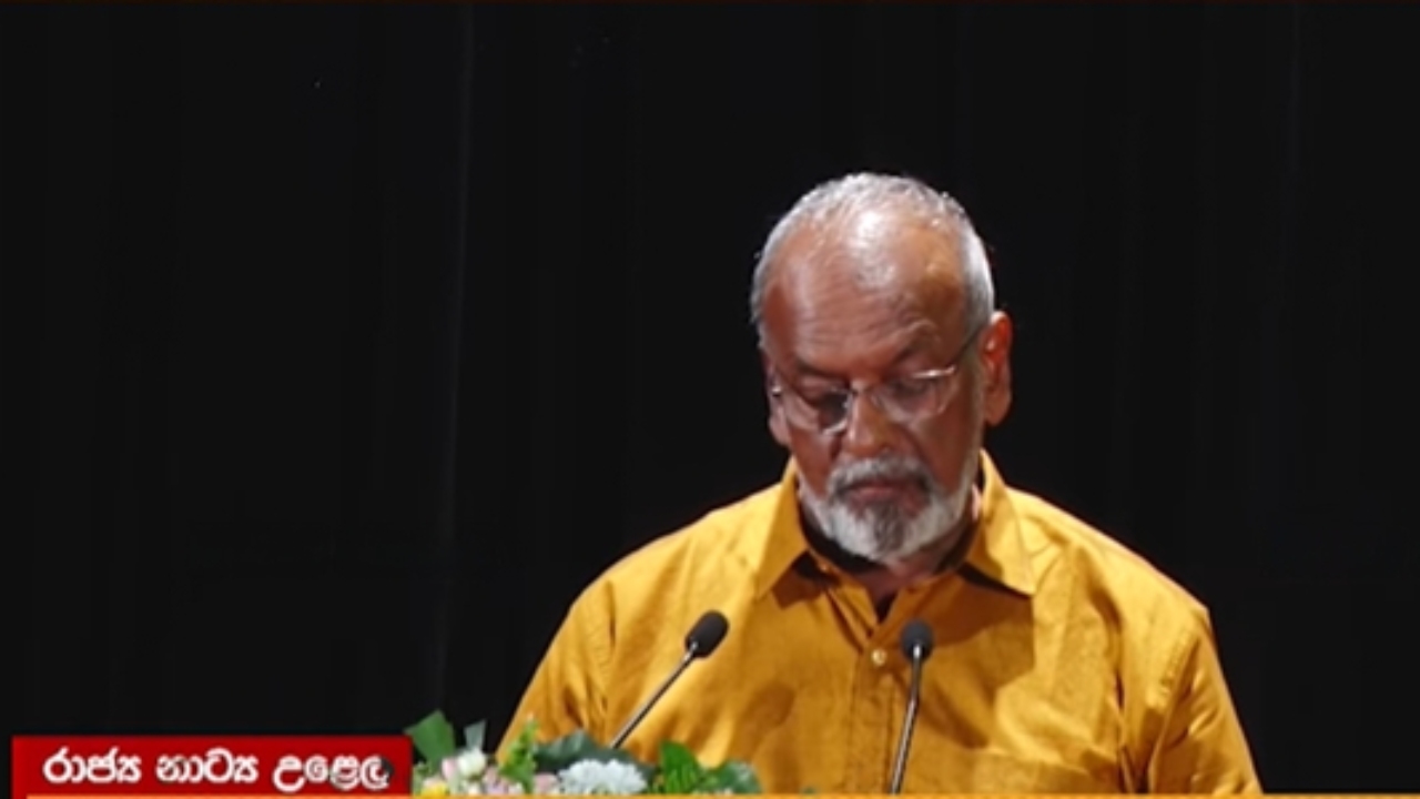 ජනපති සහ විදුර ඉස්සරහා තියාගෙන පරාක්‍රම නිරිඇල්ල කියූ කෙලින් කතාව (VIDEO)