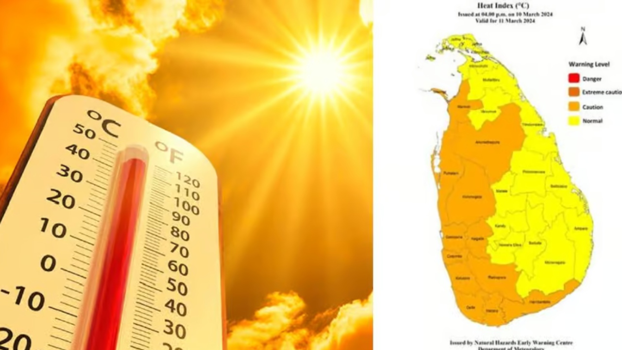 කොළඹ ඇතුළු ප්‍රදේශ රැසක් අදත් රත්වෙයි