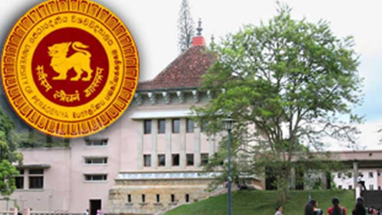 පේරාදෙණිය විශ්ව විද්‍යාලයේ නිල ලාංඡනය අවභාවිතා කරමින් ජාවාරමක්