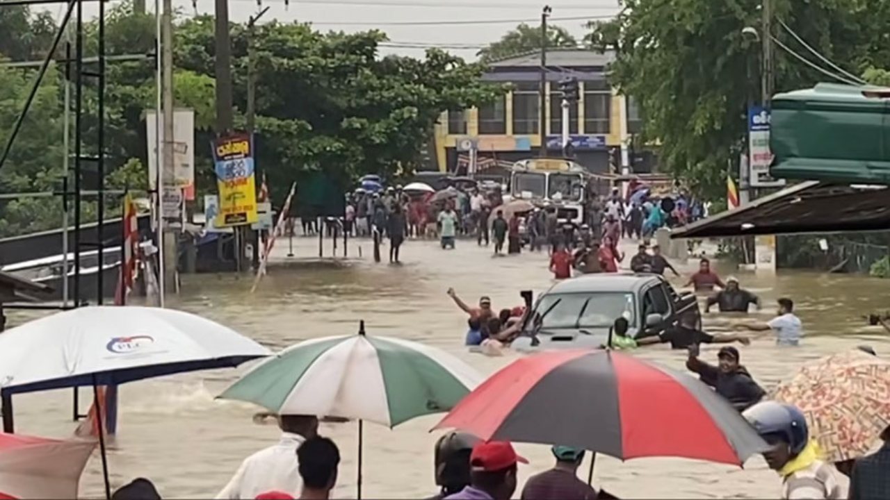 ගං වතුර අවධානම ගැන නවතම තත්වය මෙන්න