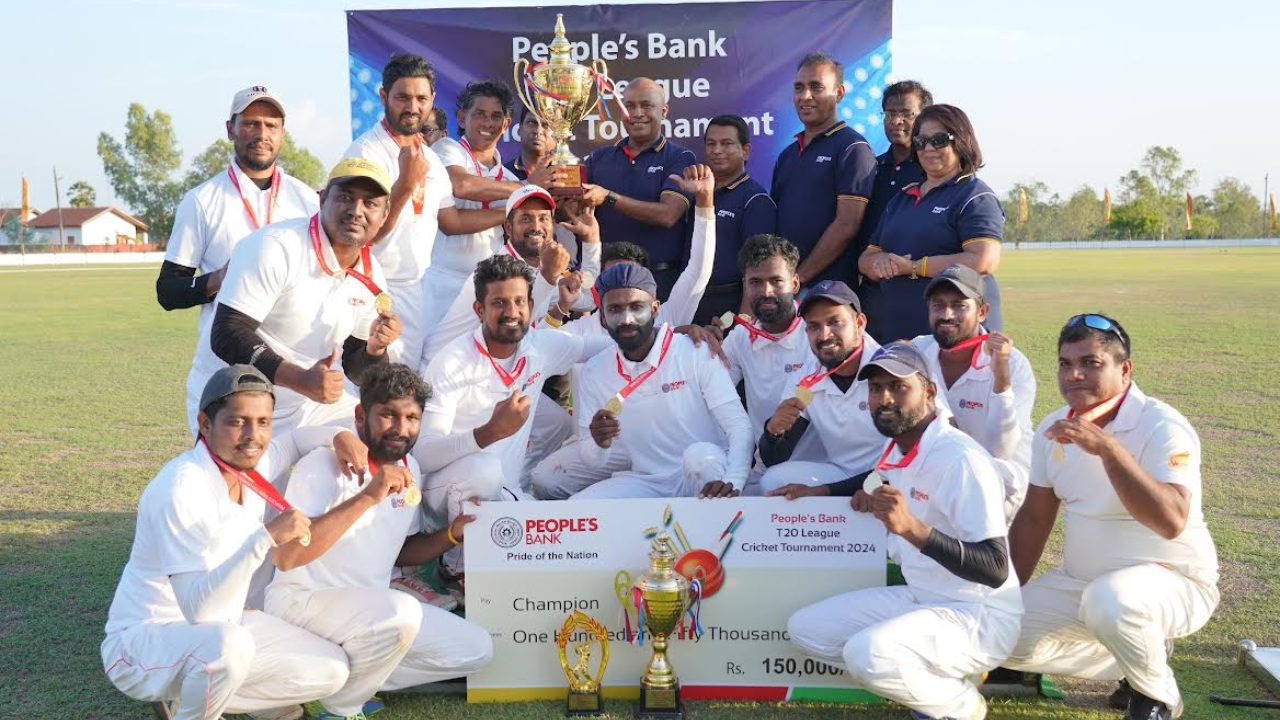 මහජන බැංකු ප්‍රධාන විධායක නිලධාරි/ සාමාන්‍යාධිකාරි අභියෝගතා T20 ලීග් ක්‍රිකට් තරඟාවලිය සාර්ථකව පැවැත්වේ
